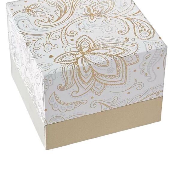 Charter Club Gold Tone Crystal Ring Set size 6 - Picture 3 of 3